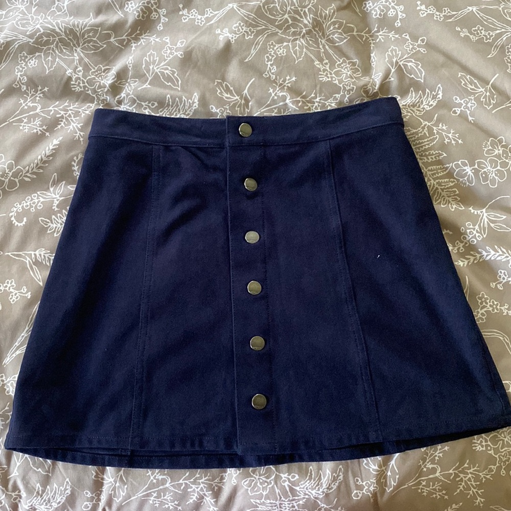 Express Navy Skirt Size 6